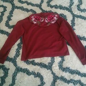 Embroidered Sweatshirt